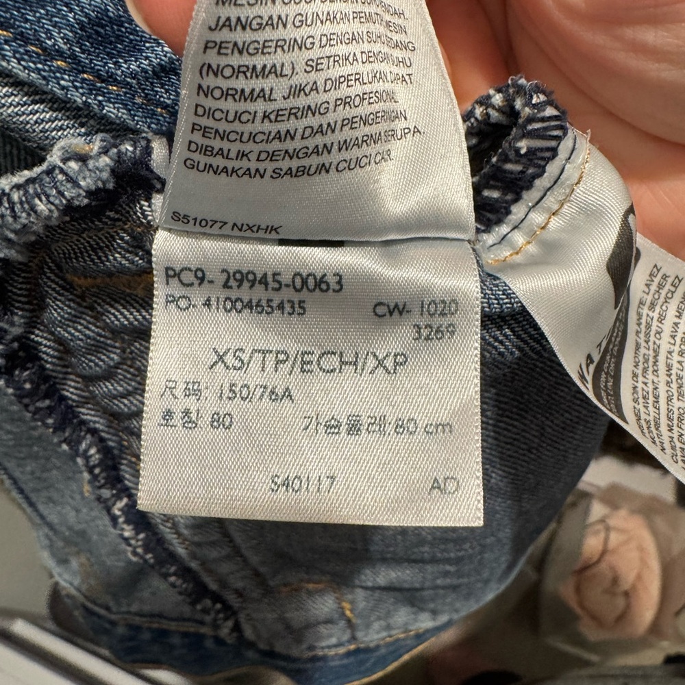 Levi Blue Denim Jacket - Picture 6 of 6